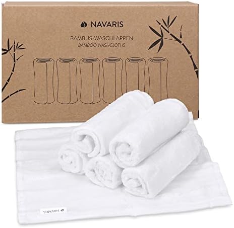 Bamboe washandjes, set van 6
