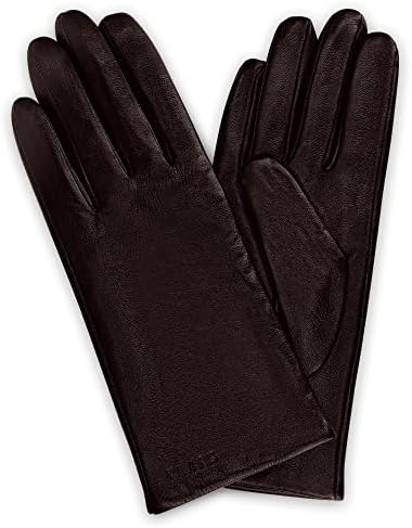 Leren touchscreen handschoenen